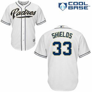 San Diego Padres James Shields Majestic Cool Base Jersey Size Small